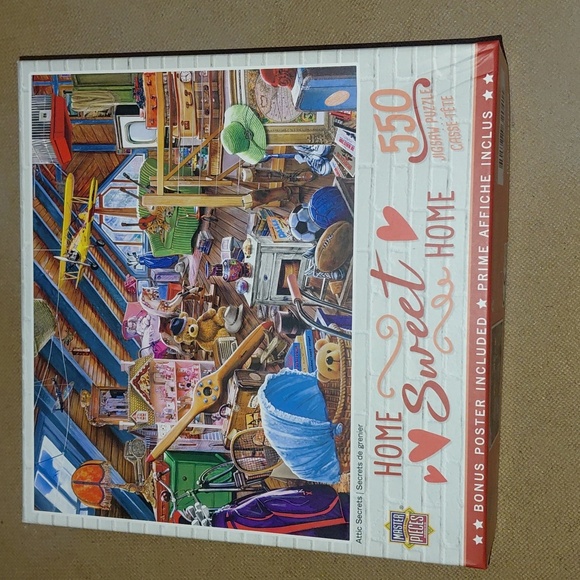 MasterPieces Home Sweet Home Jigsaw Puzzle - 550 Pieces - Picture 4 of 4